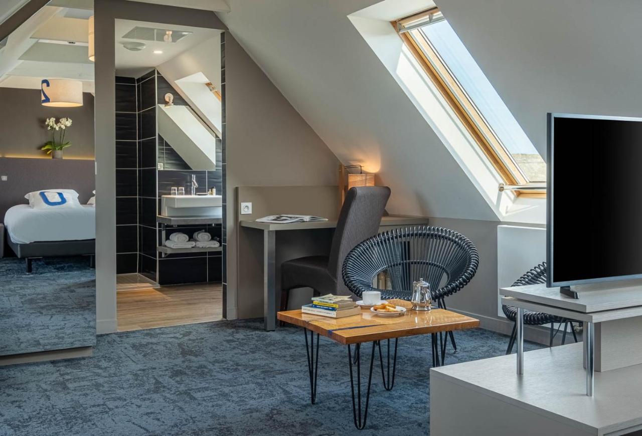 Hostellerie De La Pointe Saint-Mathieu - Spa & Restaurant Плугонвелен Екстериор снимка